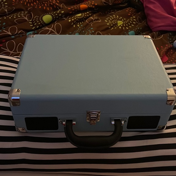 Victrola Record Player and Shawn Mendes record